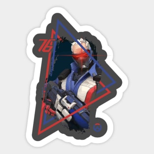 Soldier 76 Overwatch Sticker